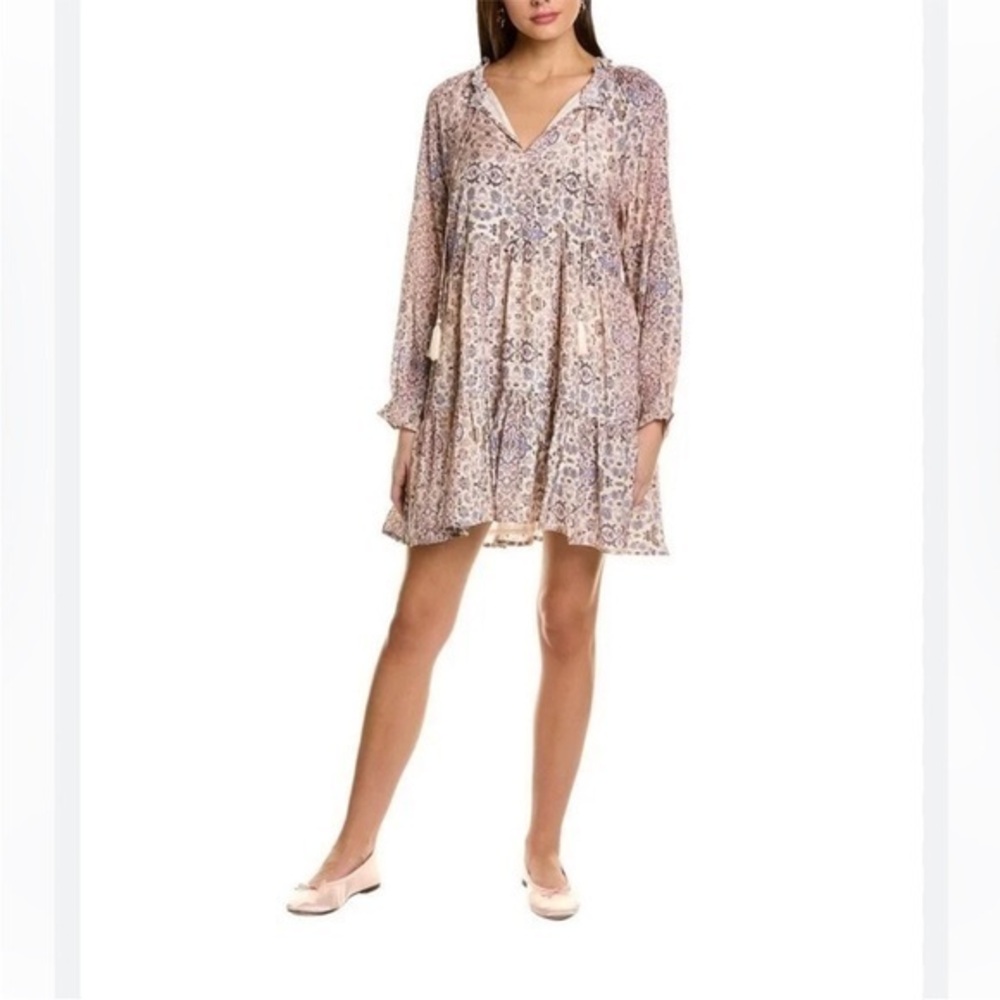 ✅ NWT Roller Rabbit Dress Odila Janni Mini Swing in Pink Floral